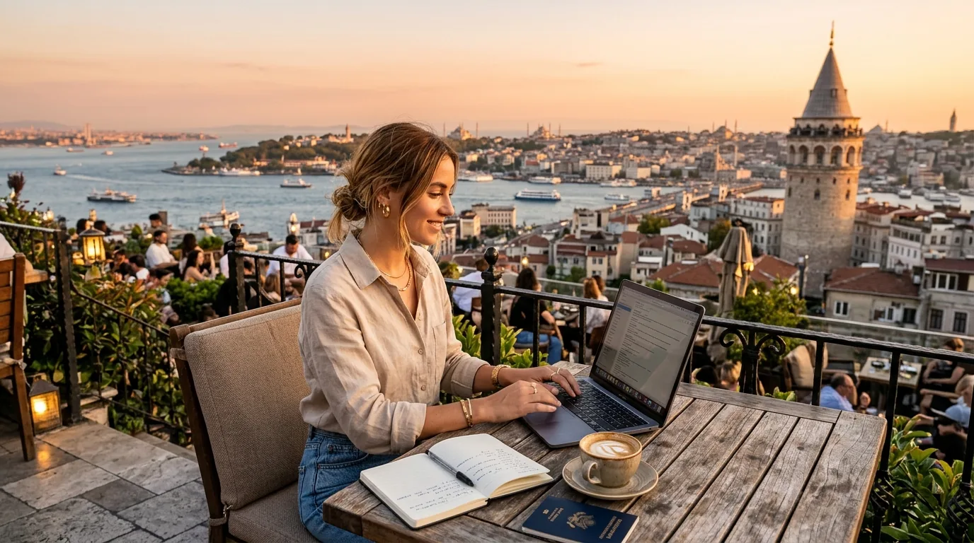 Visa de Nómada Digital en Turquía (2026): Requisitos, Ingresos de 3.000$, Impuestos y Vida Expat