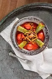 Gaziantep Fasulyeli Kabak Dolması