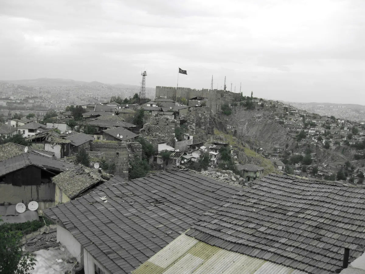 Altındağ Tarihi Ankara Kalesi ve Akkale Burcu