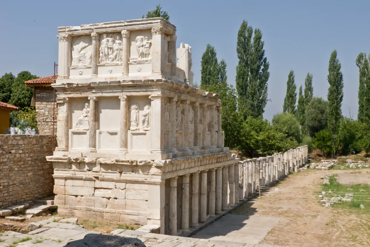 Aphrodisias Sebasteion Tapınak ve Tören Yolu - Aydın Karacasu
