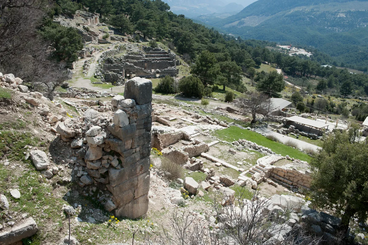 Arykanda Antik Kenti (Teraslar Kenti)