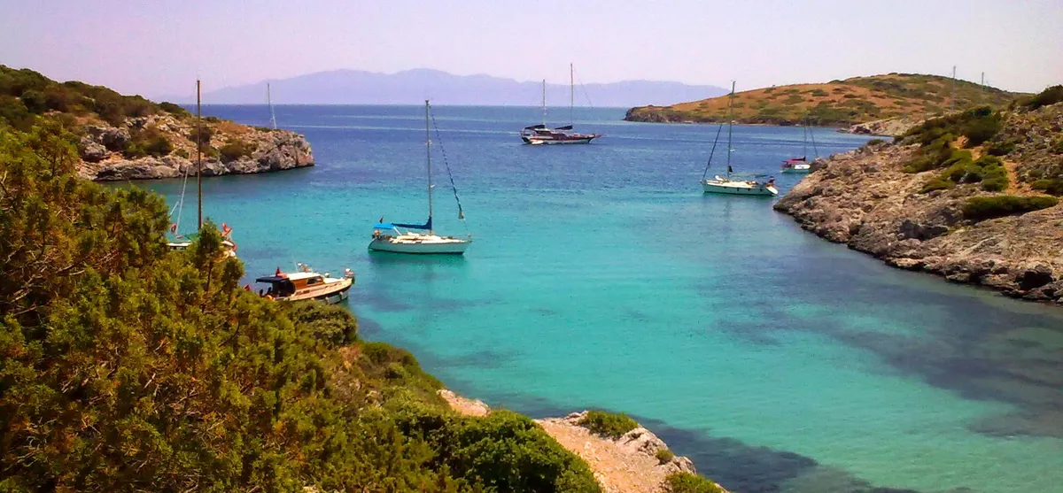 Bitez Koyu ve Mavi Bayraklı Plajı - Muğla Bodrum