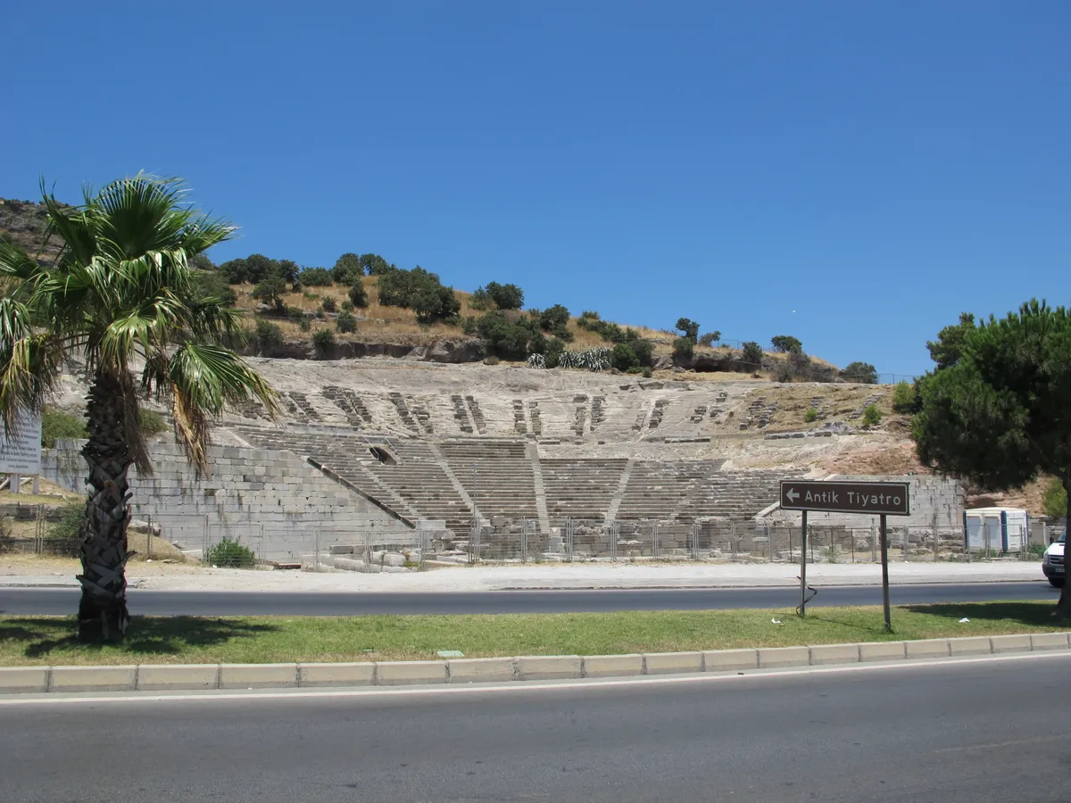 Bodrum Antik Tiyatrosu (M.Ö. 4. Yüzyıl - Göktepe) - Muğla Bodrum