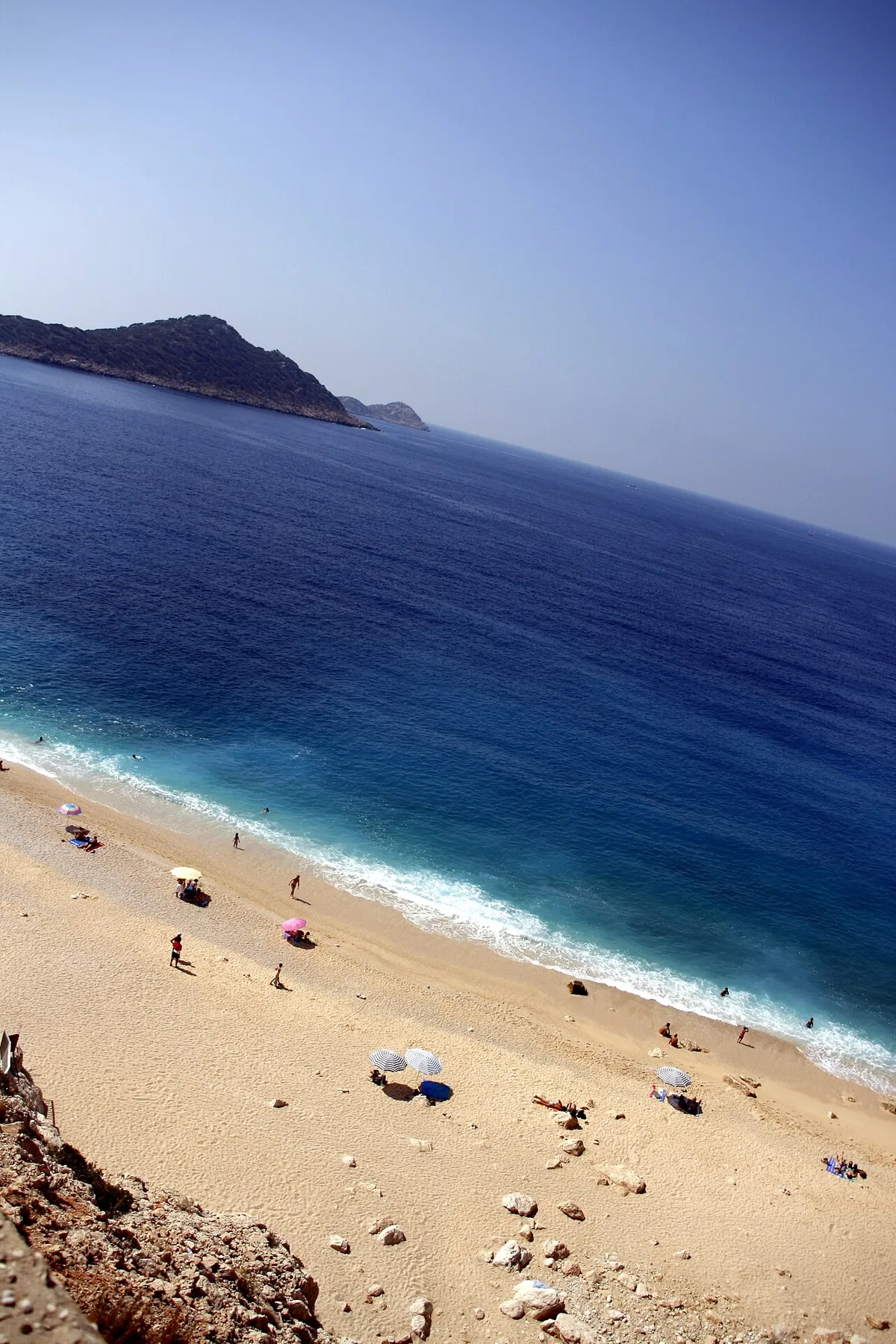 Büyük Çakıl Plajı - Antalya Kaş