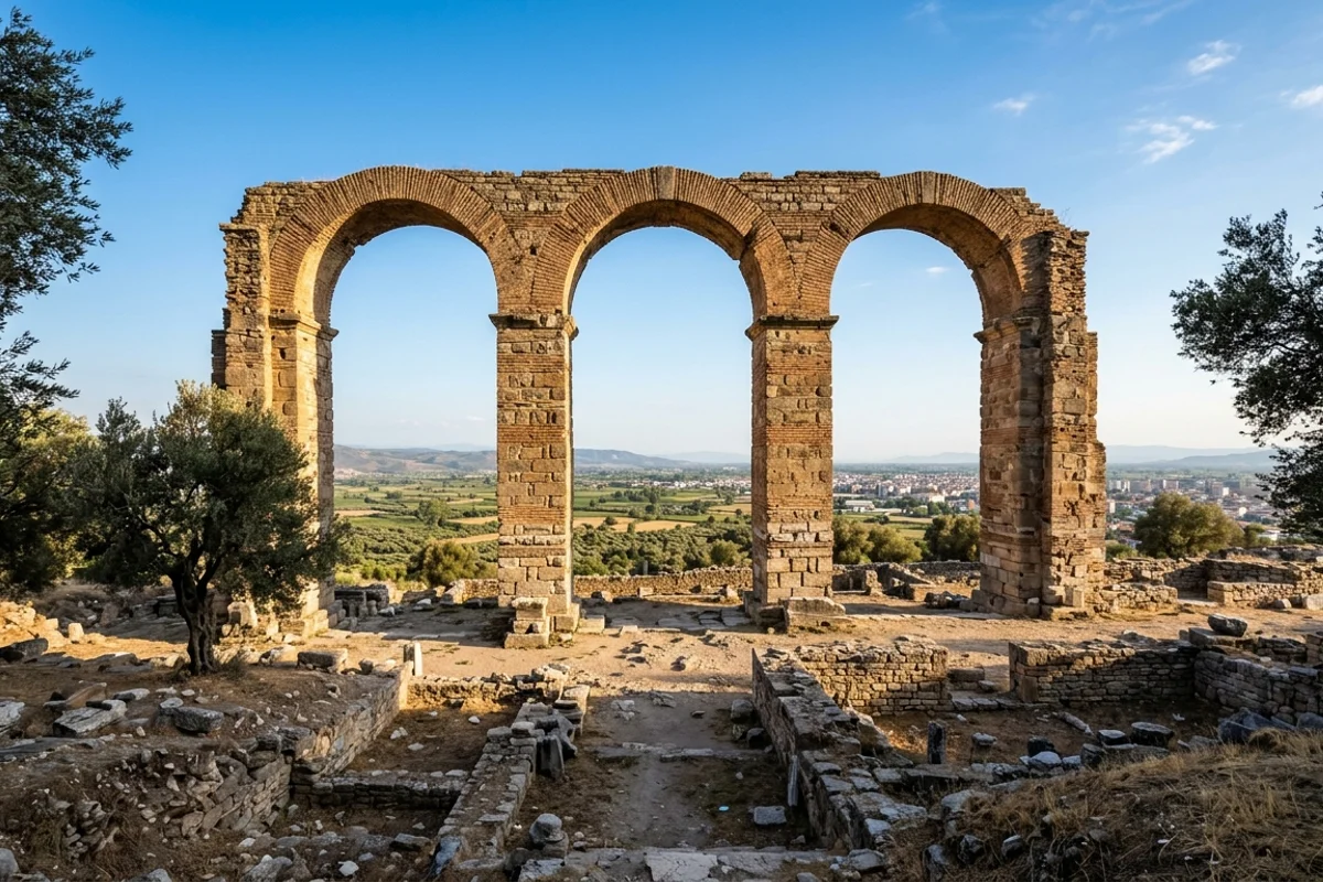 Guía de Viaje de Aydın Central, Efeler y Tralleis: Arcos de Tres Ojos, Museo Arqueológico y Caravasares