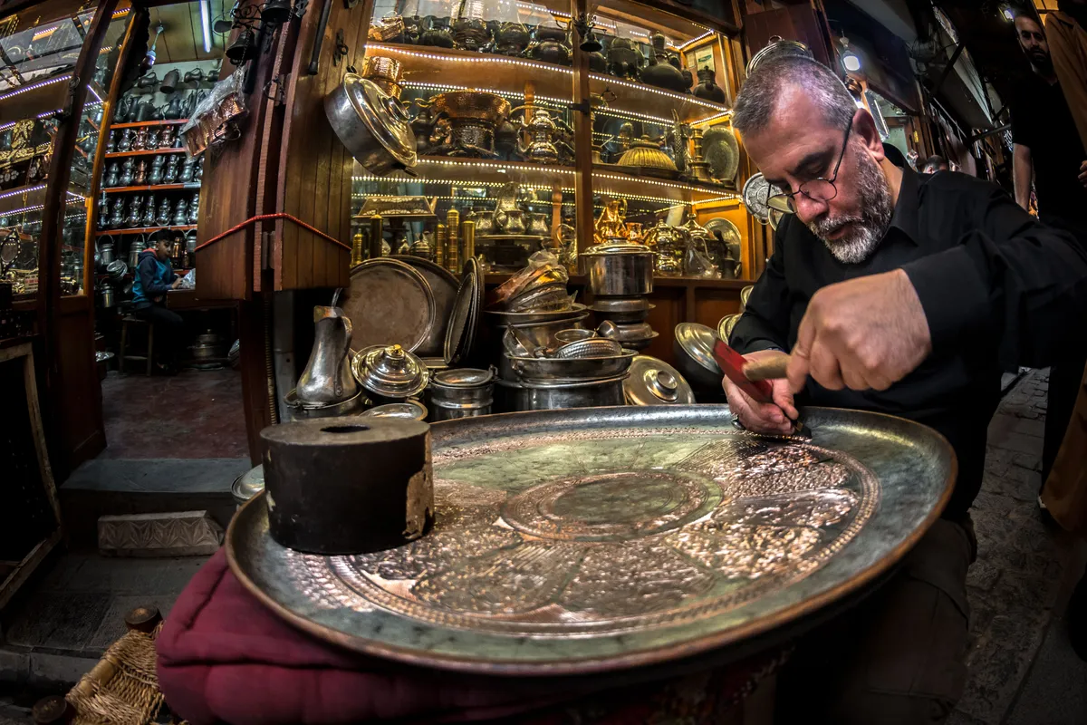 Gaziantep Tarihi Bakırcılar Çarşısı Şahinbey