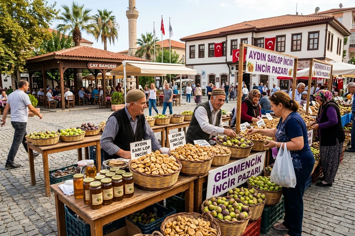 Germencik Kent Meydanı & Tarihi İncir Pazarı