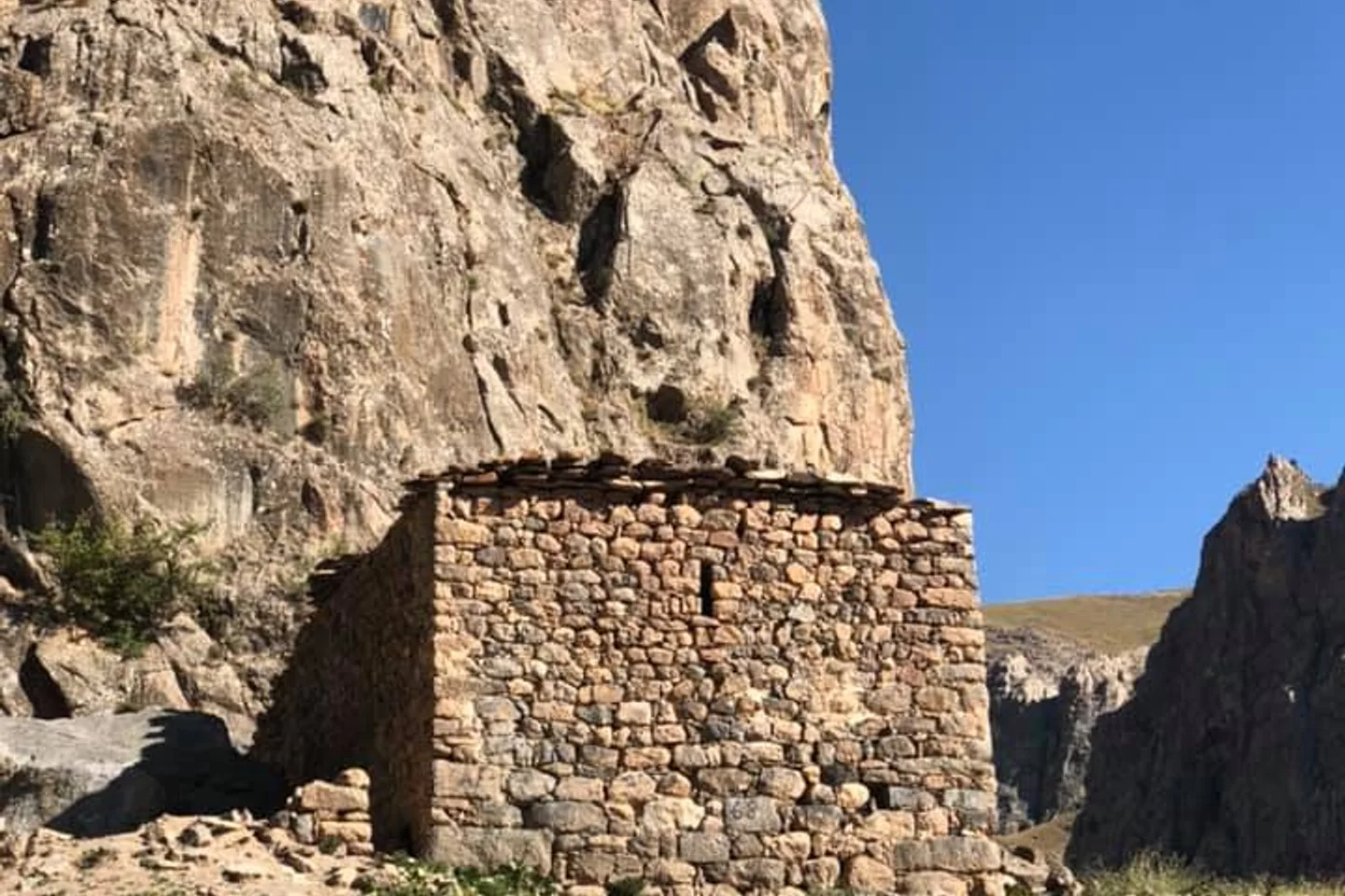 Historic Nestorian Mar Shalita Church and Qudshanis (Konak) Monastery