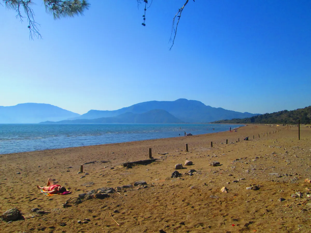 Sarıgerme Plajı ve SARÇED Doğa Parkı - Muğla Ortaca