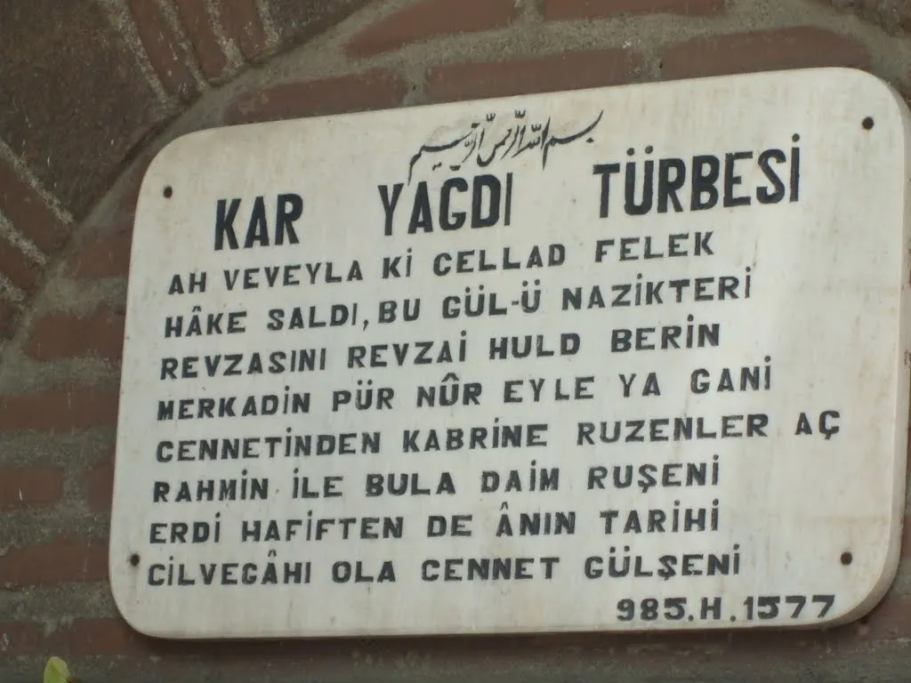 Karyağdı Hatun Türbesi (1477) - Ankara Altındağ