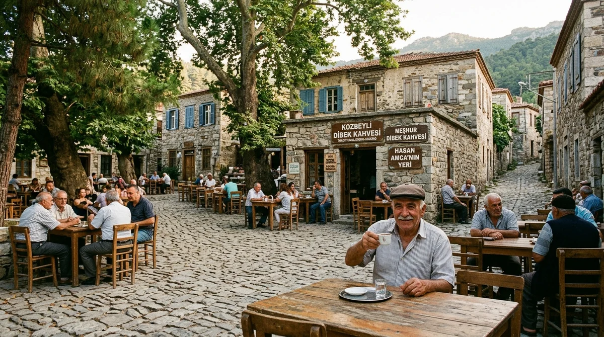 Kozbeyli Tarihi Köyü ve Taş Mektep
