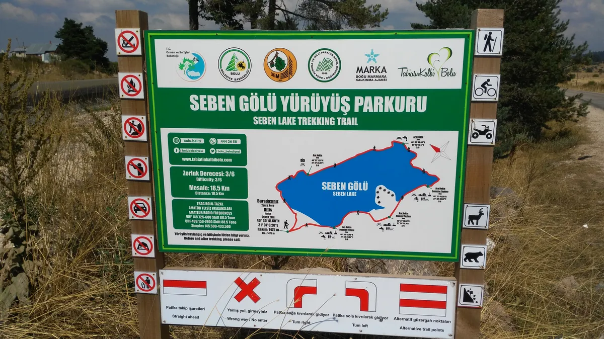 Seben Gölü & Batı Karadeniz'in En Büyük Yapay Göleti (1400m) - Bolu Seben