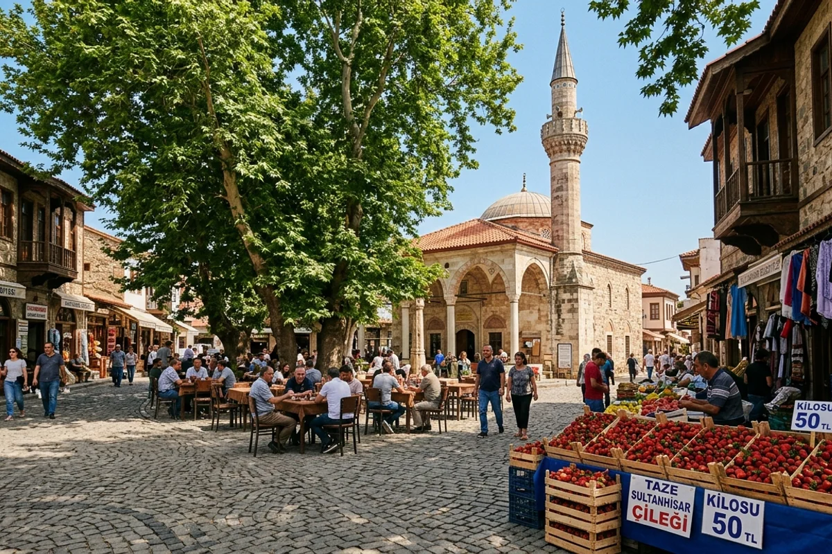 Sultanhisar Kent Meydanı & Tarihi Çarşı Camii