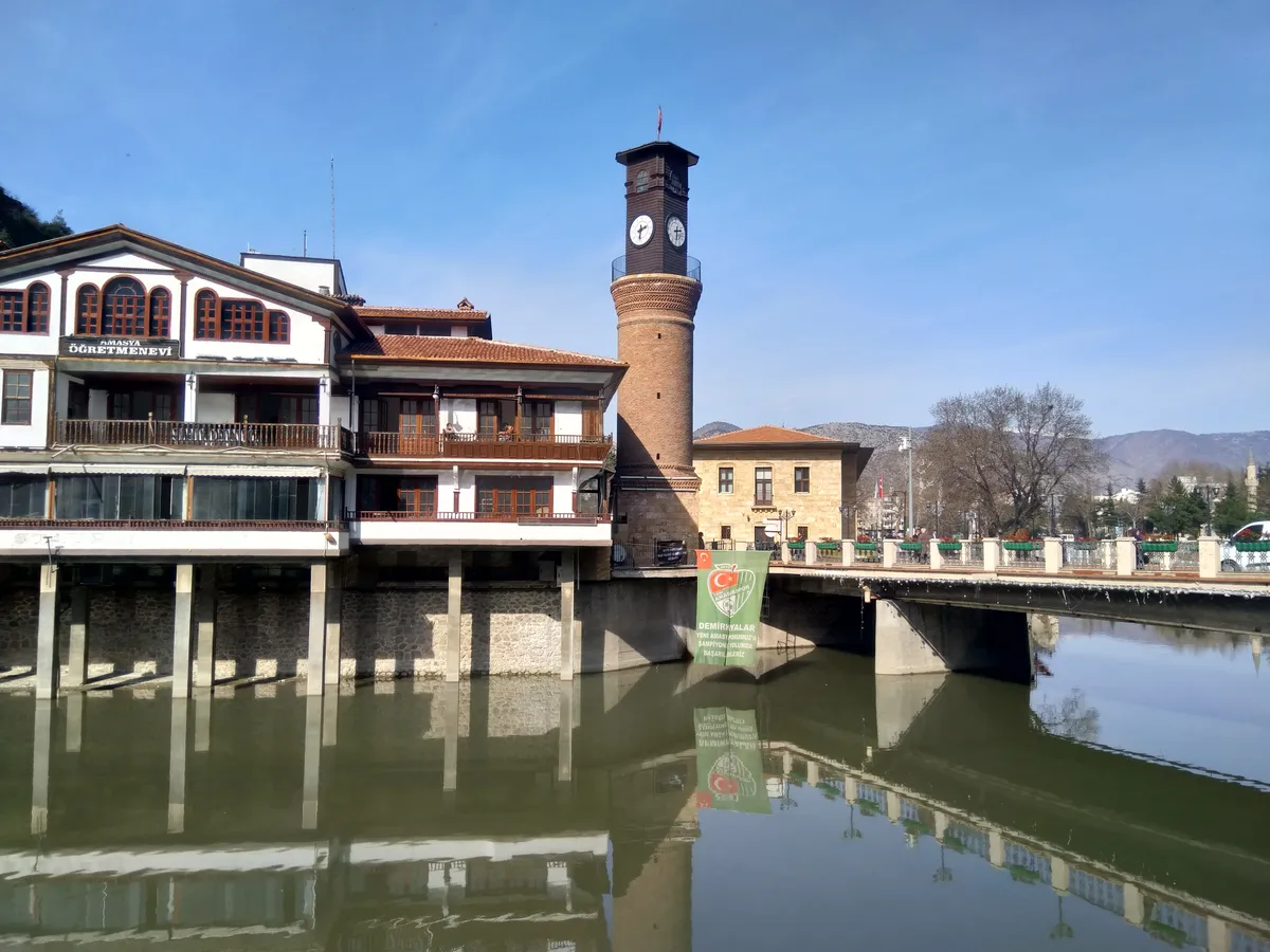Tarihi Amasya Saat Kulesi - Amasya Merkez