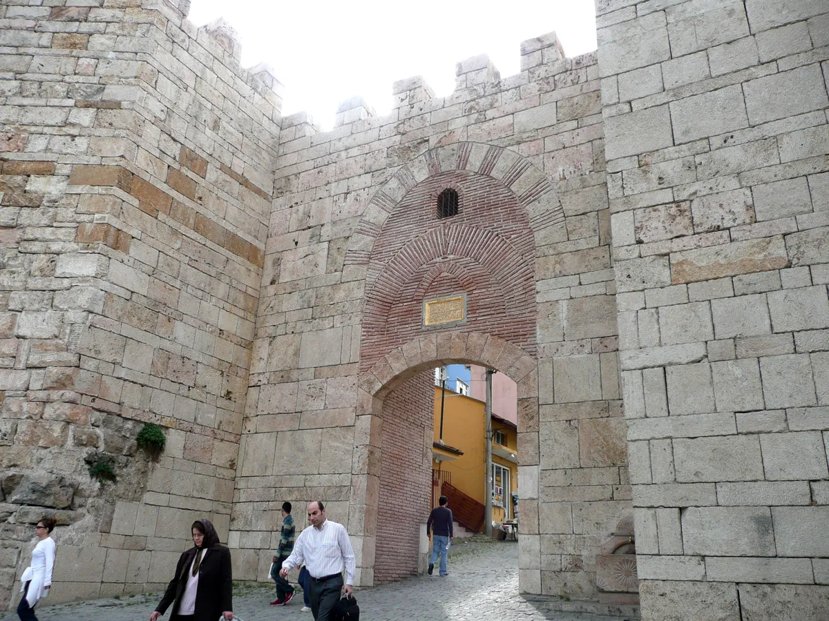 Bursa Castle Saltanat Gate
