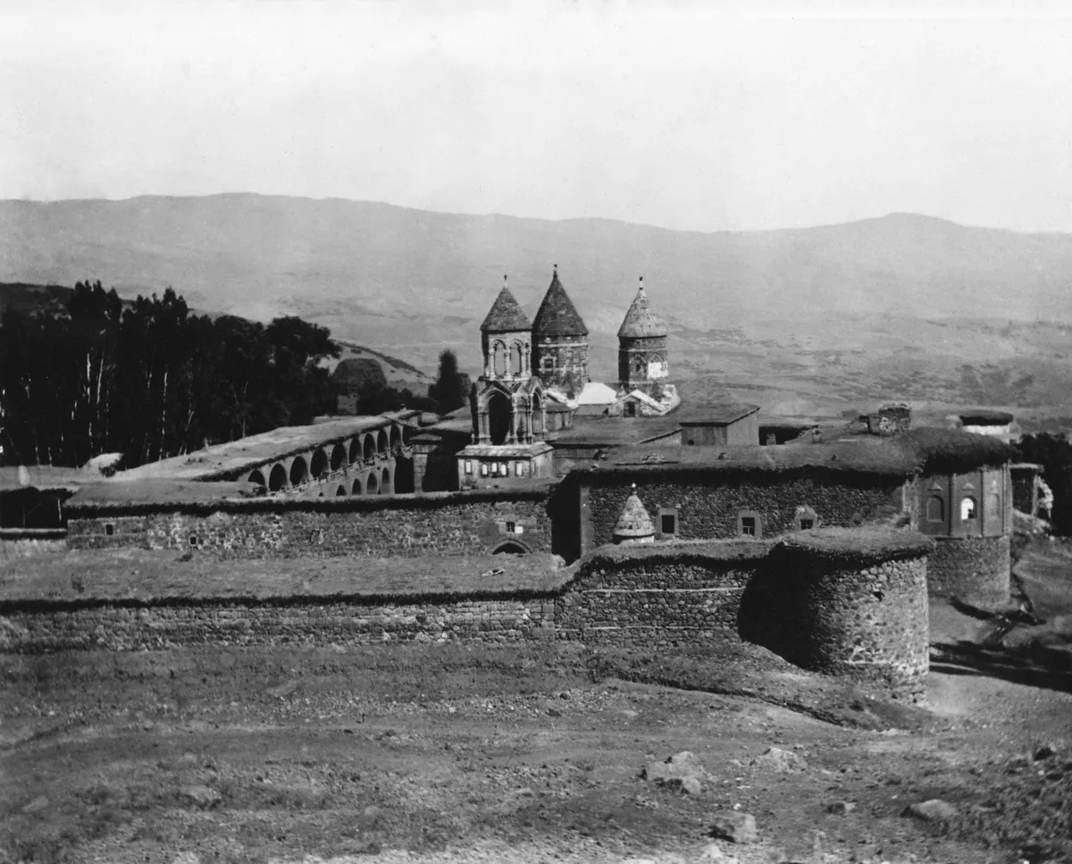 Historical Cengilli Church (Surp Garabet Monastery) Mus