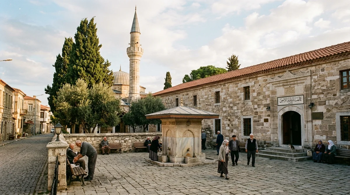 Tarihi Foça Fatih Camii (1455)