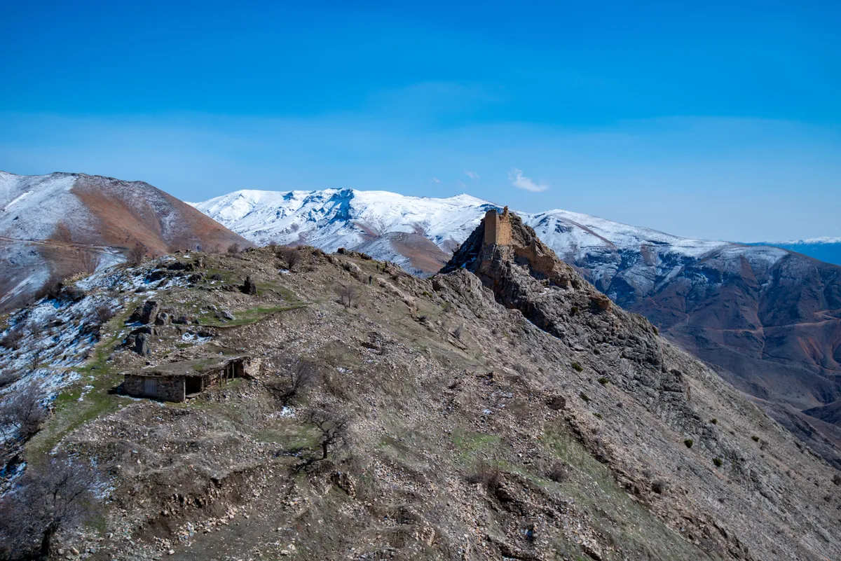Tarihi Sağman Kalesi - Tunceli Pertek