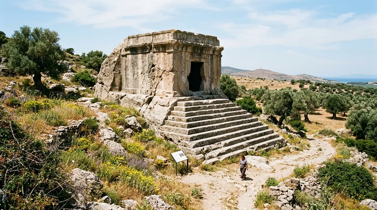 Tarihi Taş Kule (Pers Kaya Mezar Anıtı)