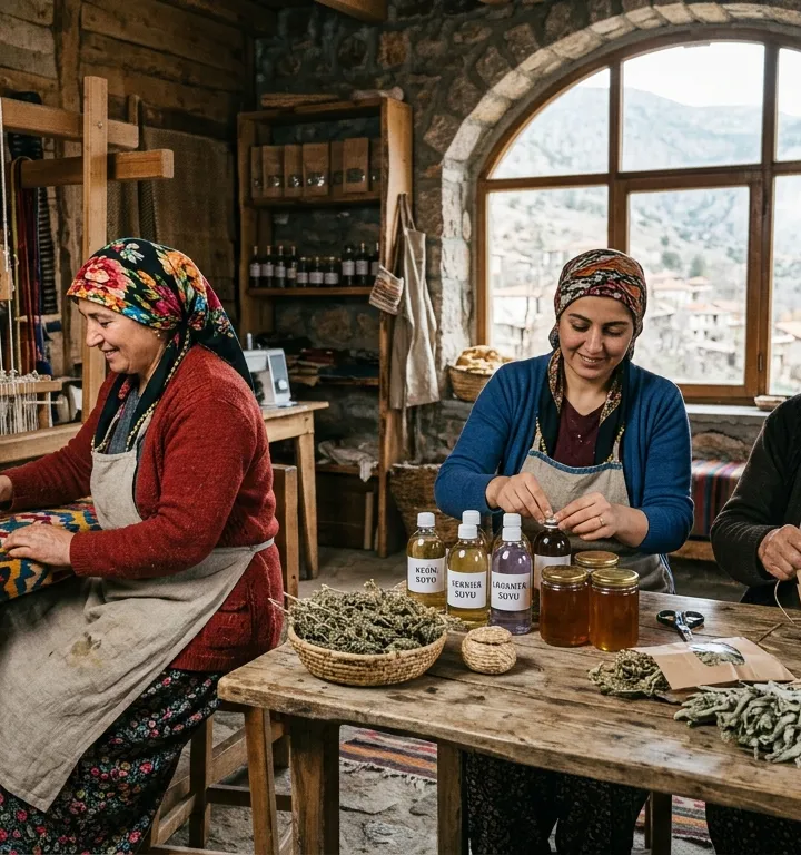 Türkiye'nin 973 İlçe Kadın Emeği ve Köy Kooperatifleri Atlası: Kırsal Kalkınma, Kadim Zanaatlar ve Dayanışma Ekonomisi Rehberi