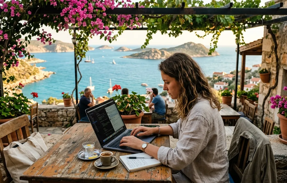 Türkiye'nin Dijital Göçebeler (Digital Nomads) ve Uzaktan Çalışanlar (Workation) Atlası: Deniz, Doğa ve Yüksek Hızlı Fiber Rotaları