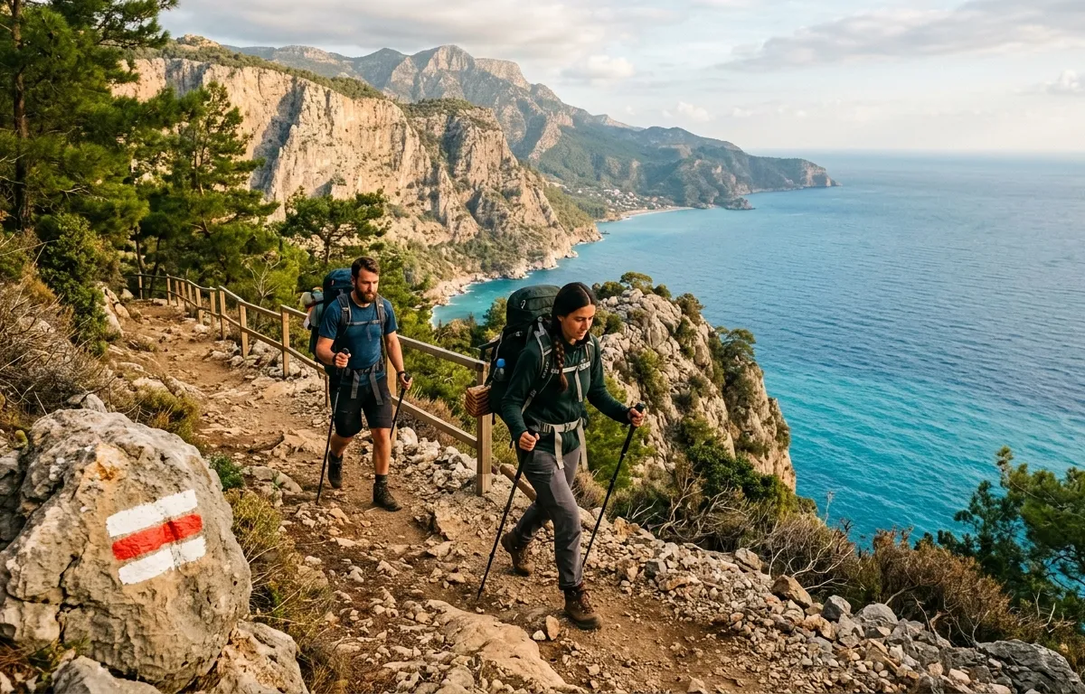 Türkiye'nin Tarihi ve Doğal Yürüyüş Rotaları (Trekking: Likya Yolu, Karia Yolu, Frig Yolu ve St. Paul) Kılavuzu