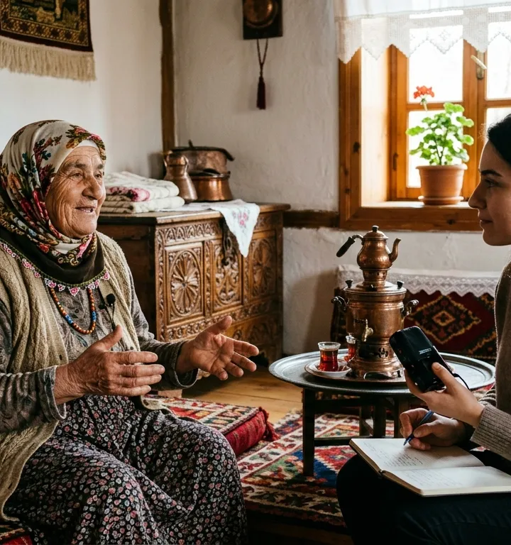 Türkiye'nin Yaşayan Sözlü Tarih, Yerel Ağızlar ve Etnografya Atlası: Kaybolan Kelimeler, Köy Odaları ve Kültürel Bellek Rehberi